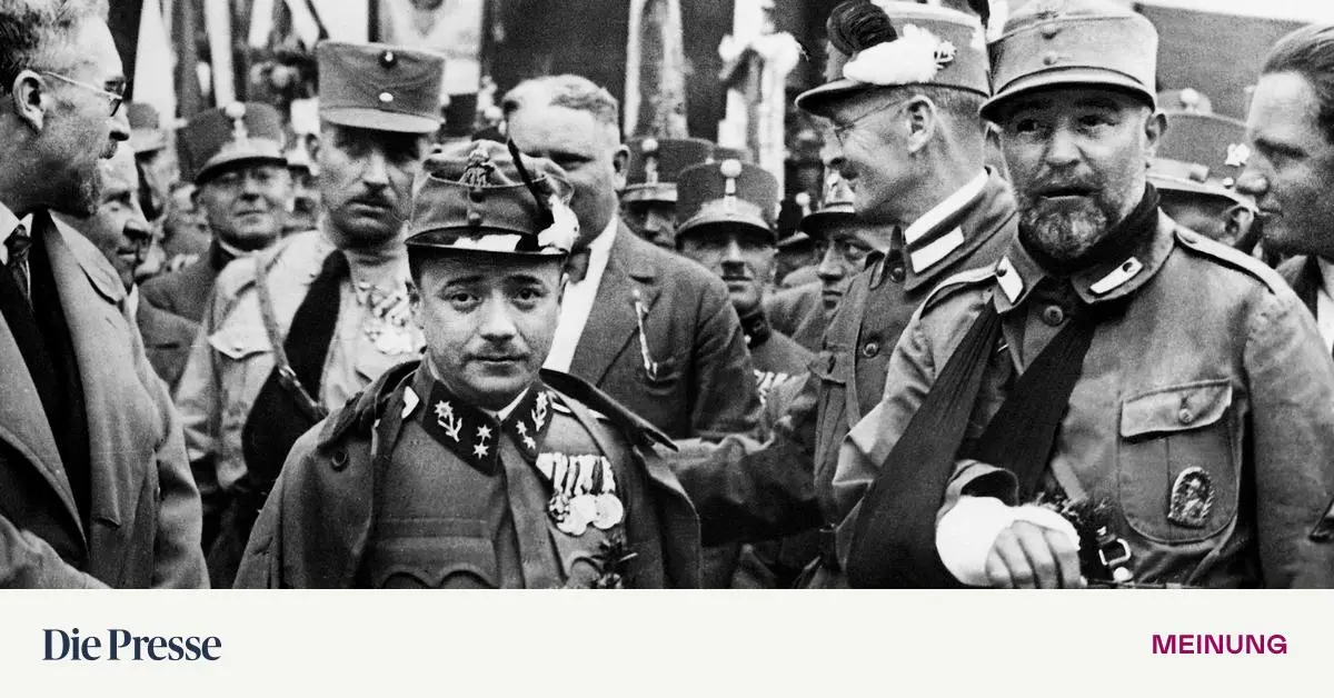 Jetzt is’ er weg, der Dollfuß